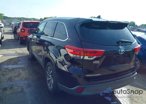 2017 Toyota Highlander Xle from USA, damaged, VIN 5TDJZRFH3HS417049